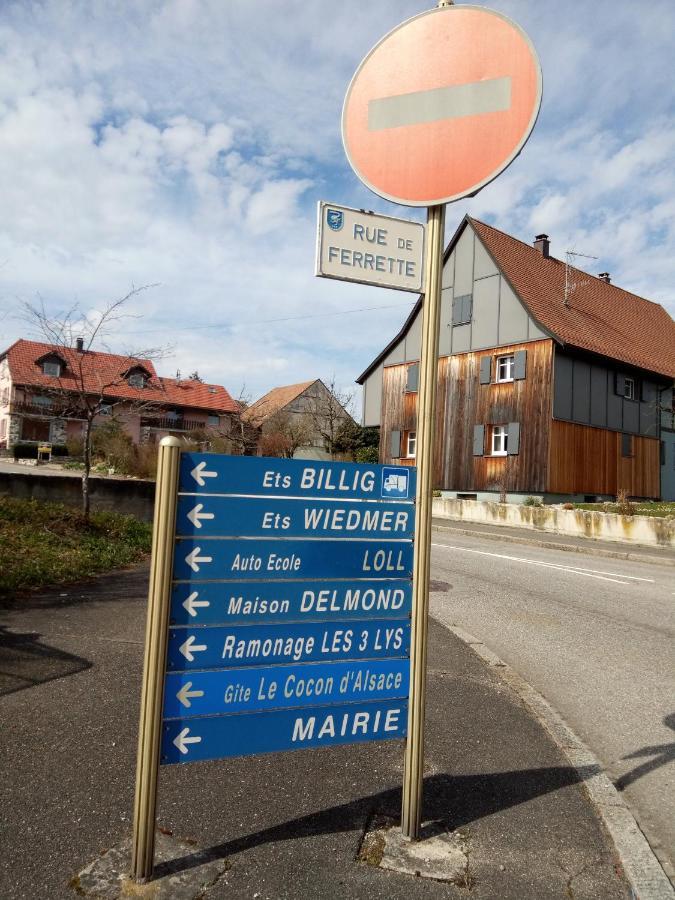 Готель Le Cocon D'Alsace Folgensbourg Екстер'єр фото